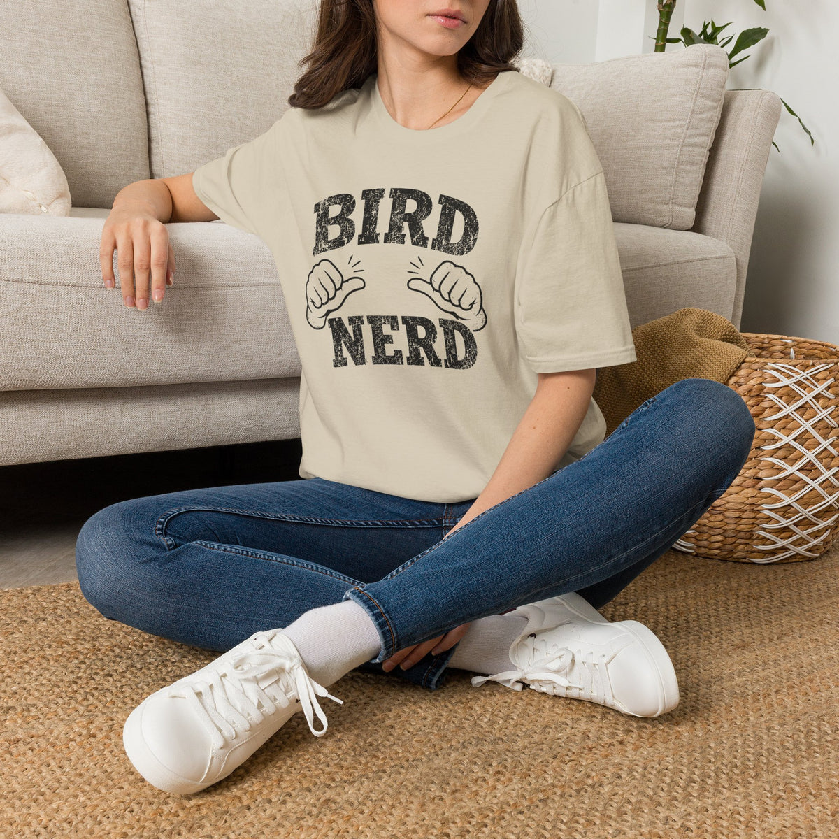 Bird Nerd Thumbs T-Shirt