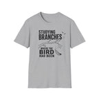 Studying Branches Where the Bird Had Been T-Shirt