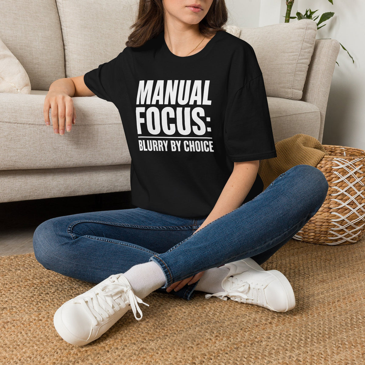 Manual focus: Blurry By Choice T-Shirt