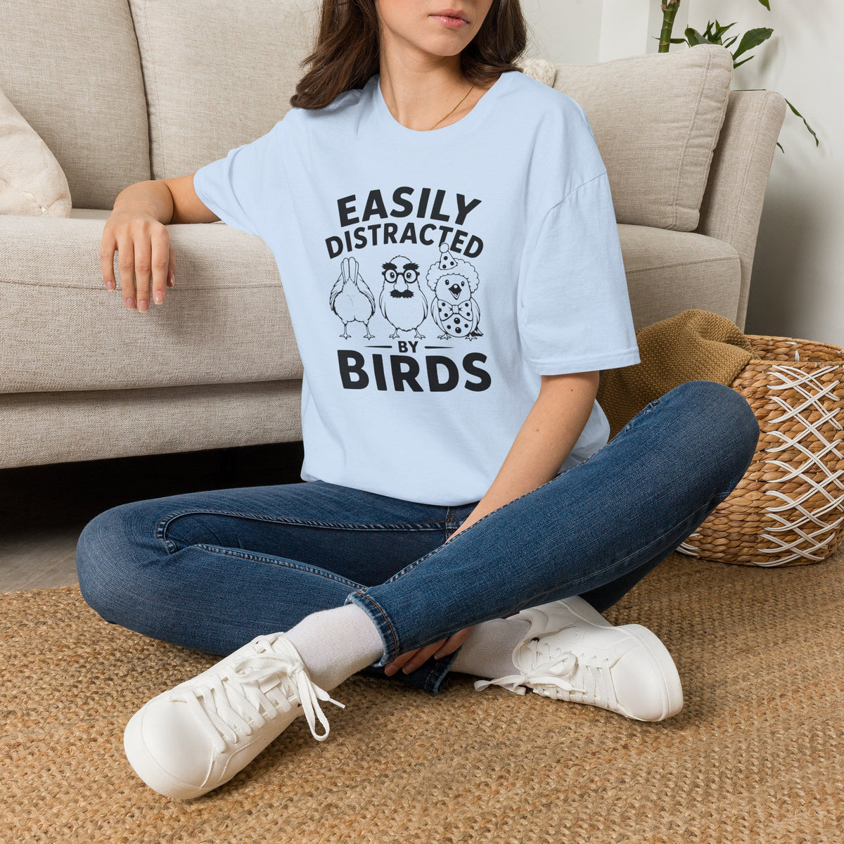 Easily Distracted By Birds T-Shirt