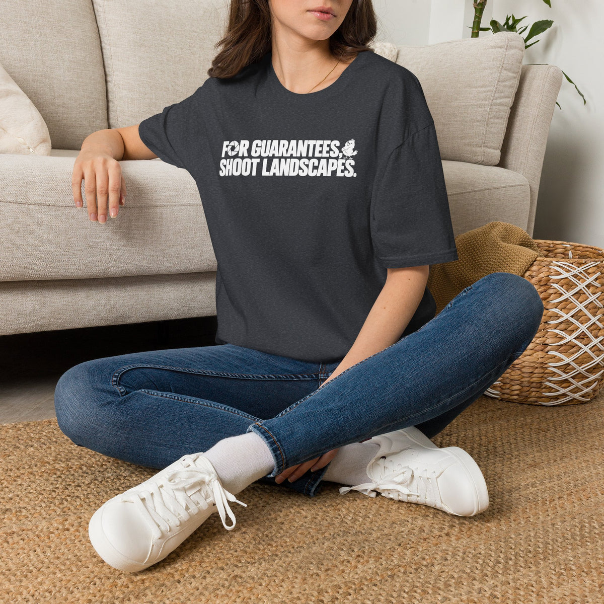 For Guarantees, Shoot Landscapes T-Shirt