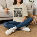 Warning May Start Talking About the Lens Cap T-Shirt