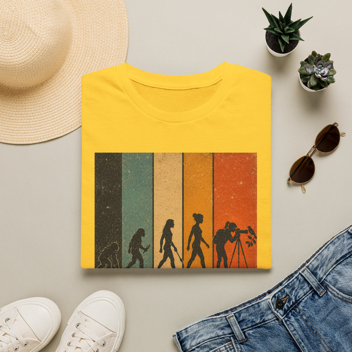 Evolution of a Woman Photographer T-Shirt