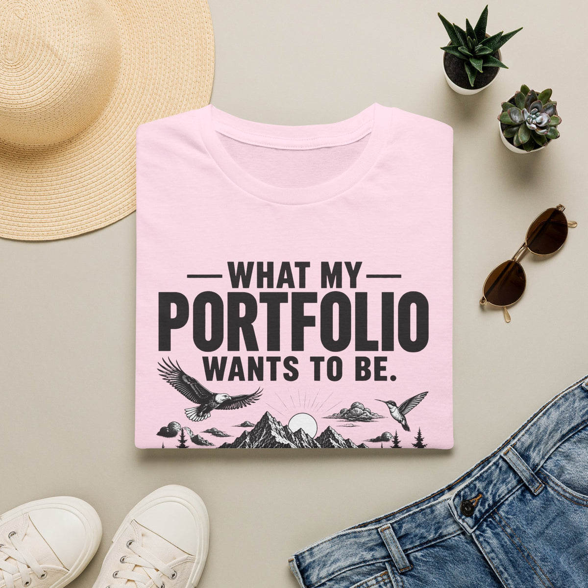 What My Portfolio Wants To Be T-Shirt