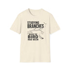 Studying Branches Where the Bird Had Been T-Shirt