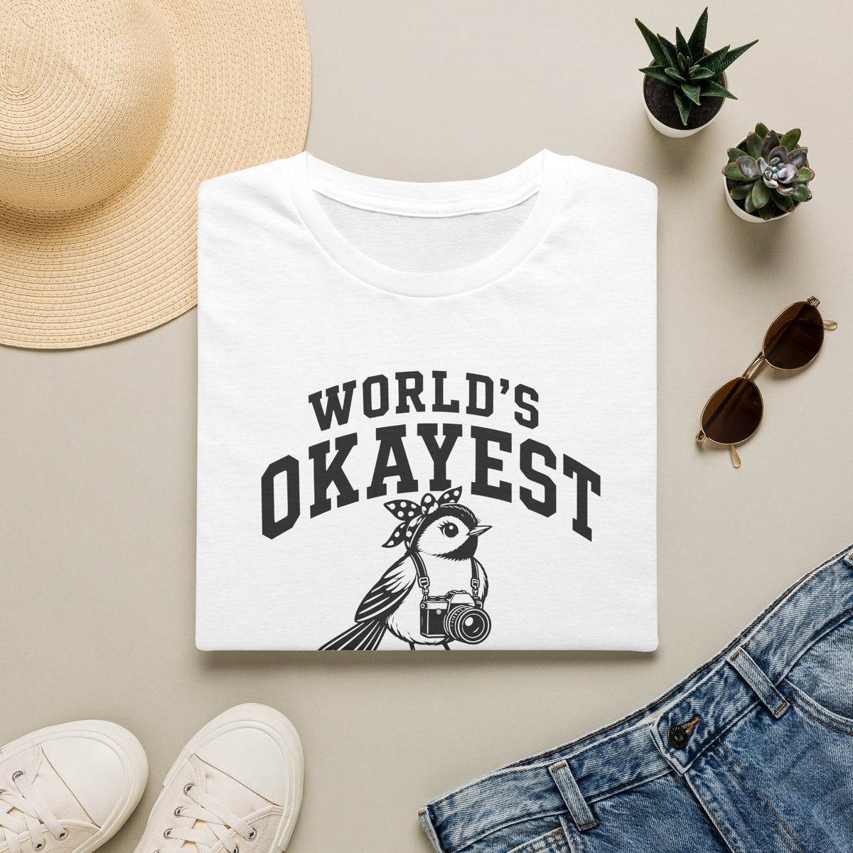 Worlds Okayest Mom T-Shirt