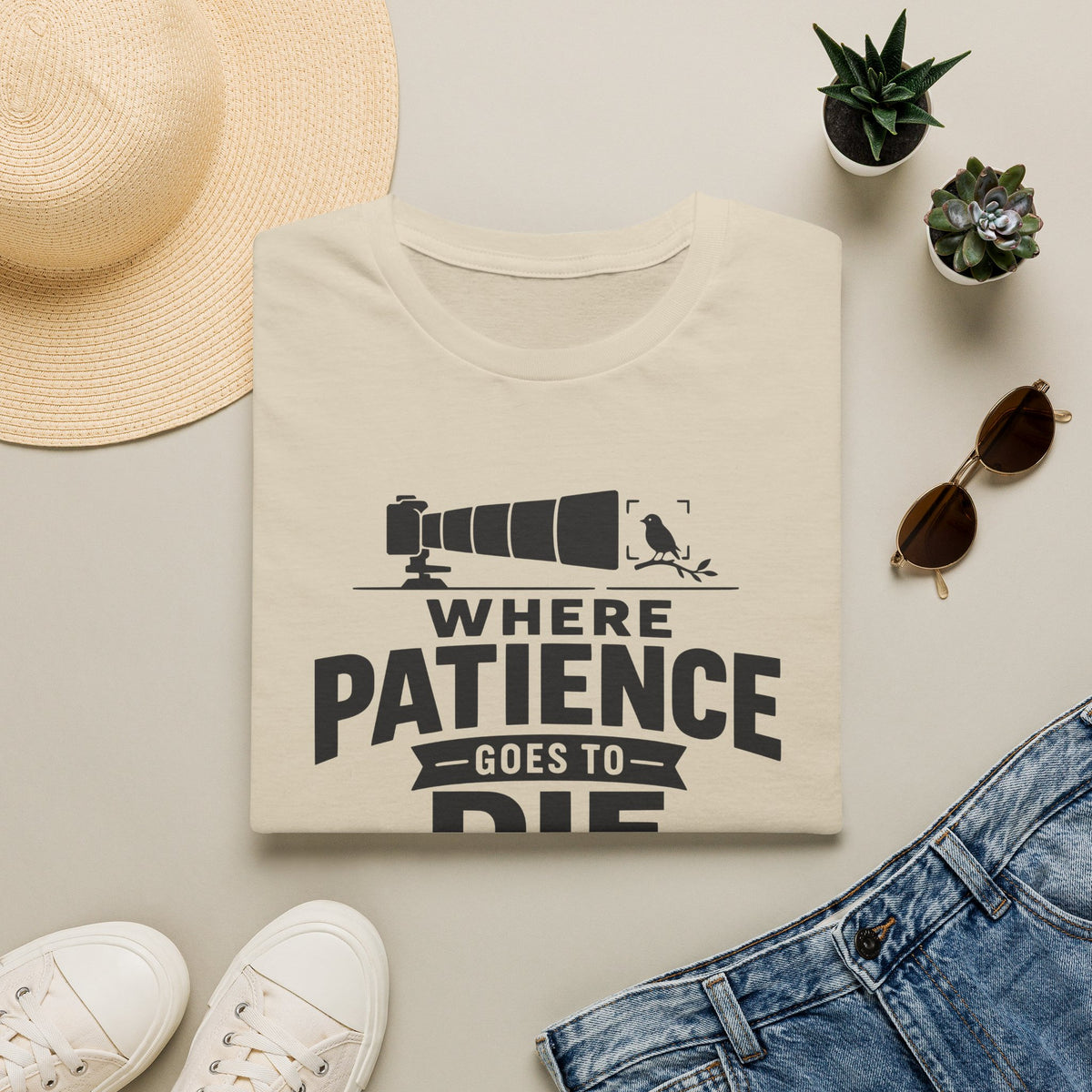 Where Patience Goes to Die T-Shirt