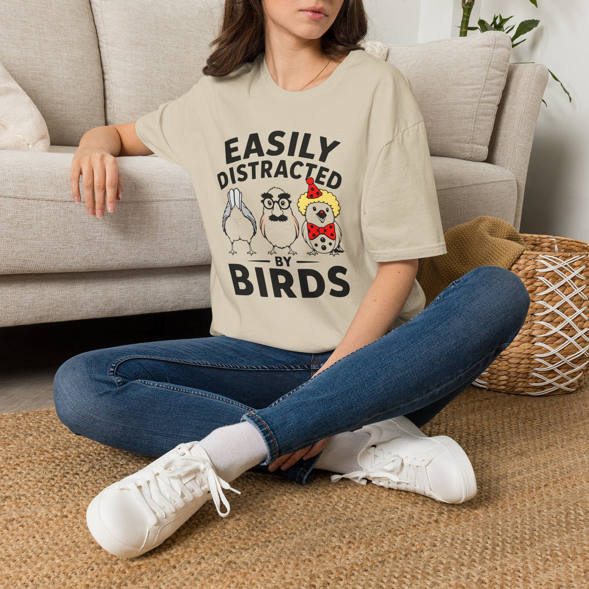 Easily Distracted By Birds T-Shirt