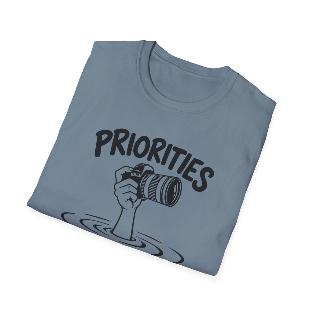 Priorities Under Water  T-Shirt