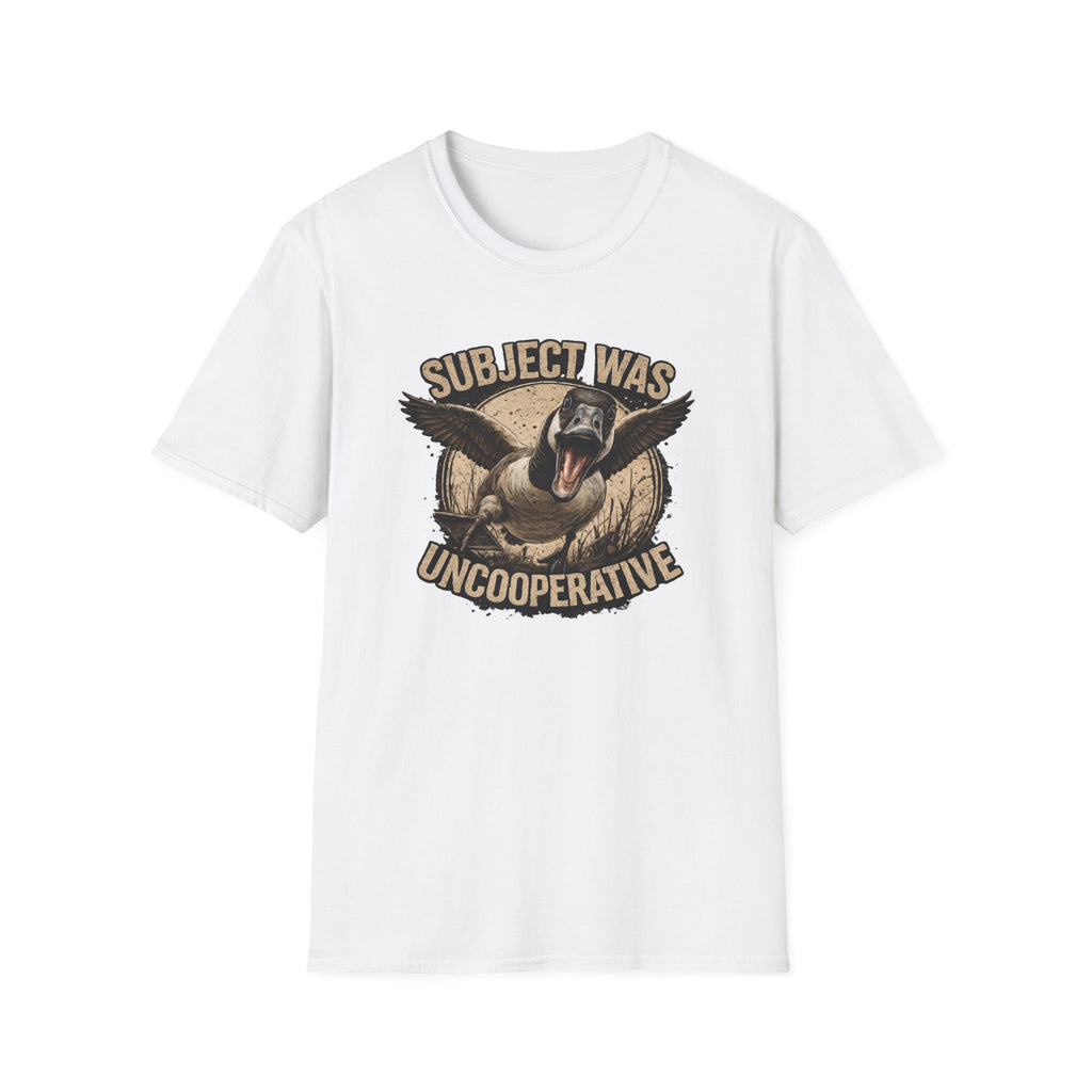 Subject Was Uncooperative T-Shirt