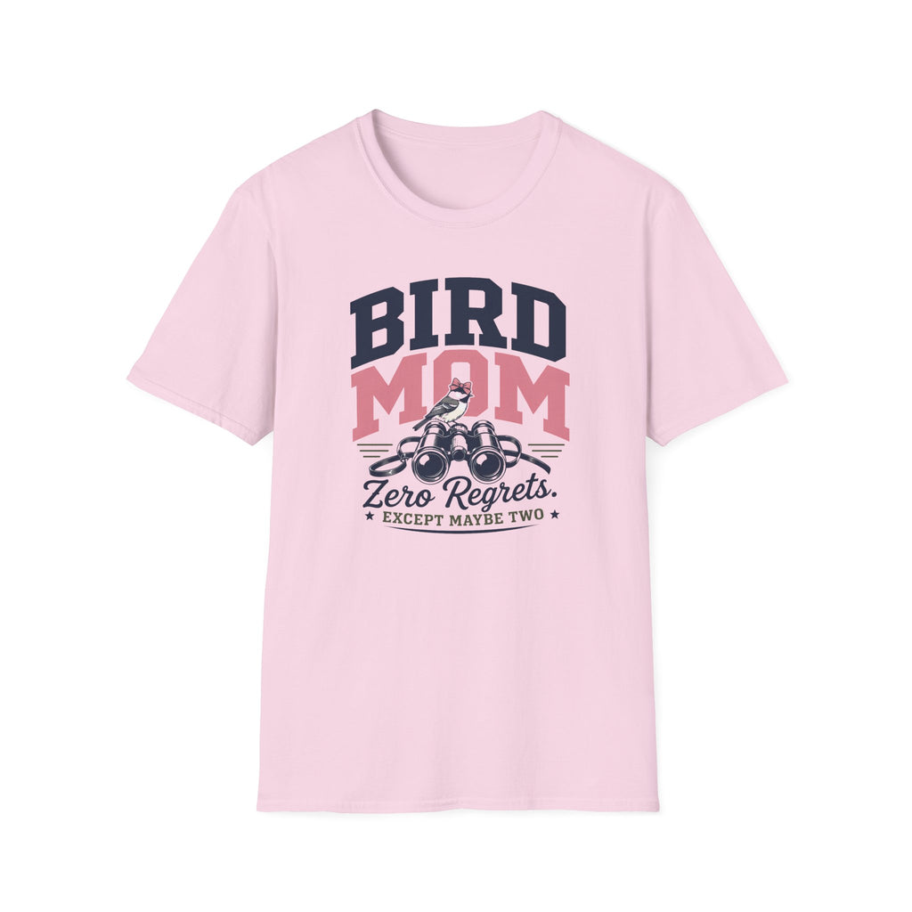 Bird Mom Zero Regrets T-Shirt