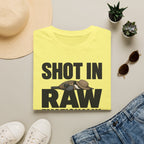 Shot In Raw, Emotionally Also Raw T-Shirt