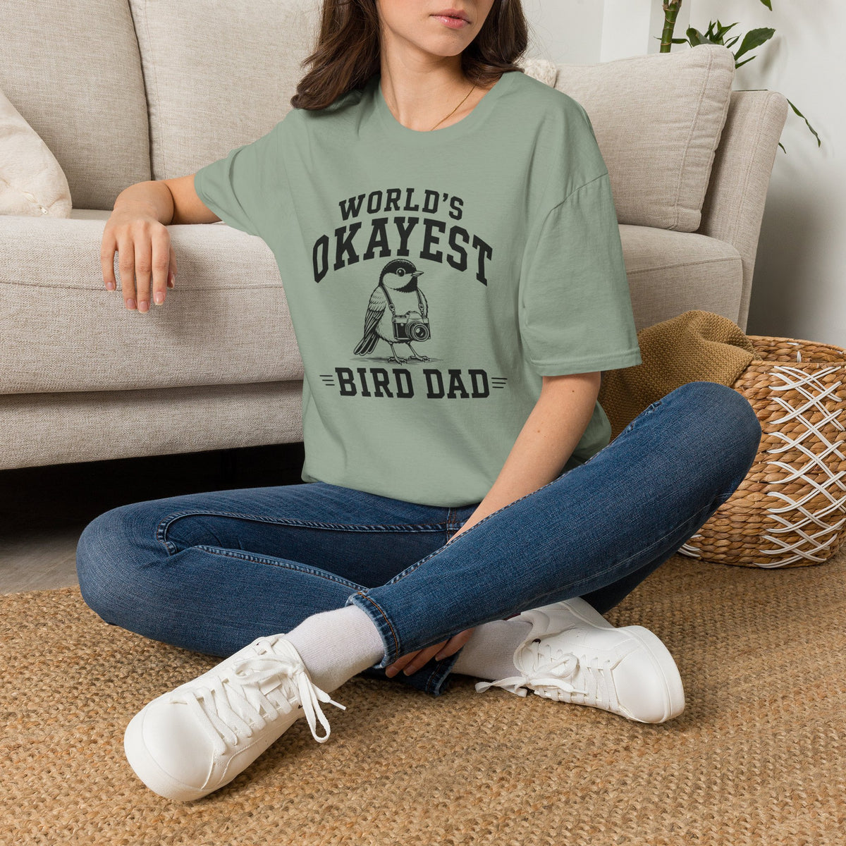 Worlds Okayest Dad T-Shirt
