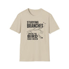 Studying Branches Where the Bird Had Been T-Shirt
