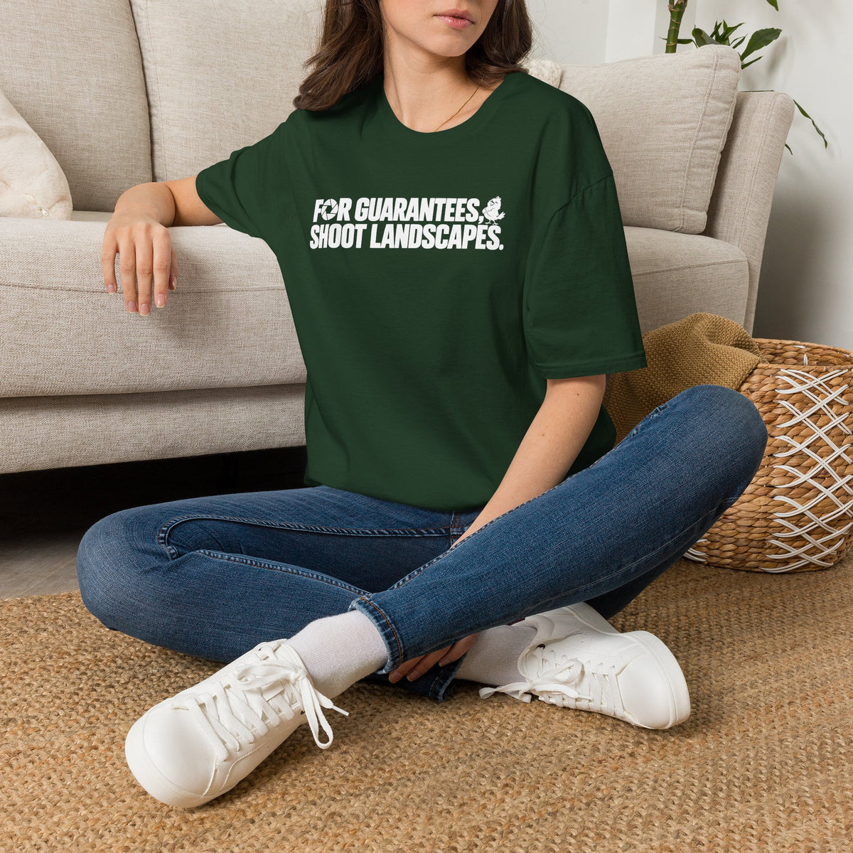 For Guarantees, Shoot Landscapes T-Shirt