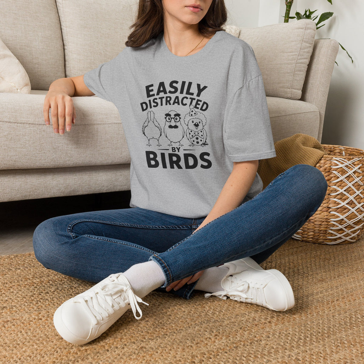 Easily Distracted By Birds T-Shirt