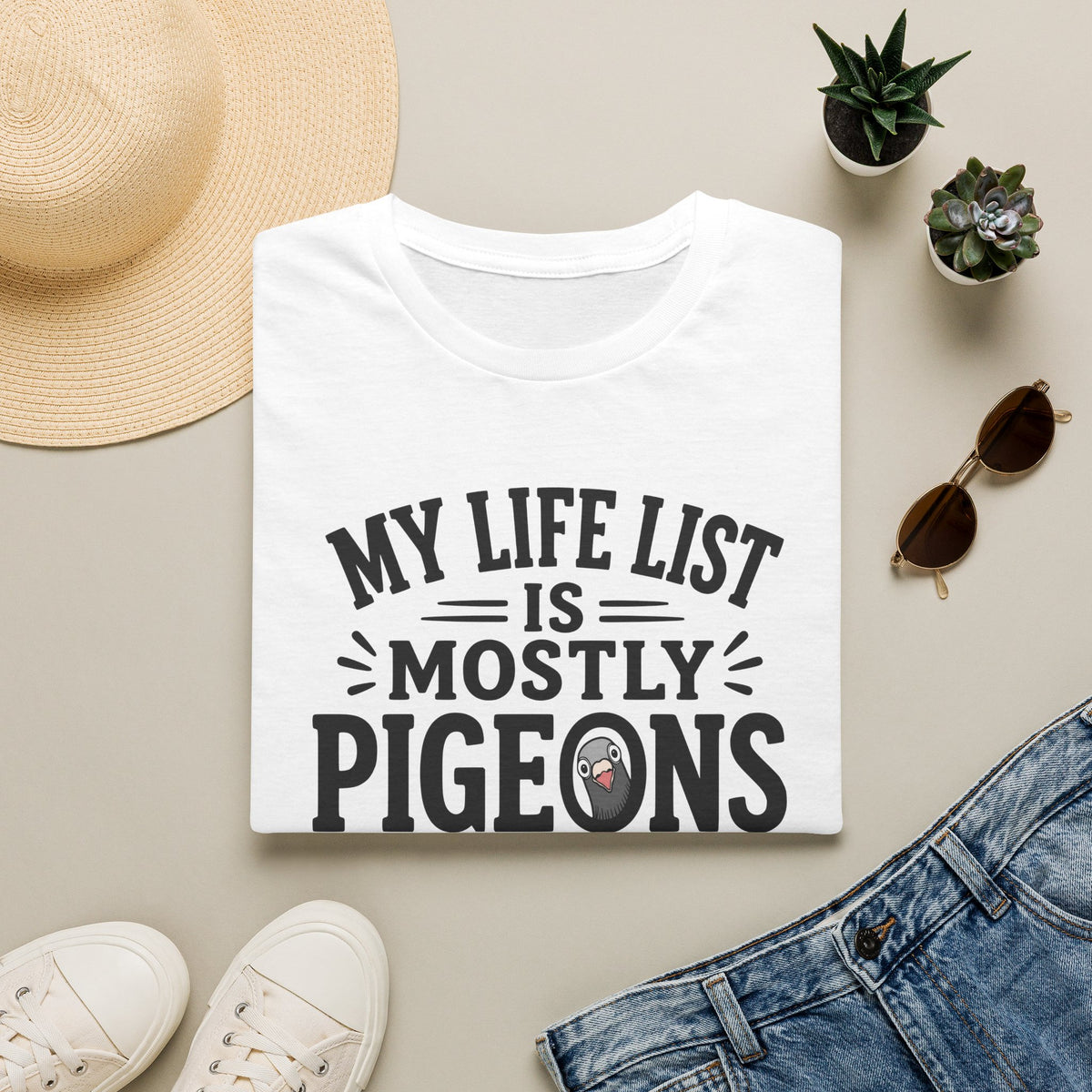 My Life is Mostly Pigeons and Regret T-Shirt