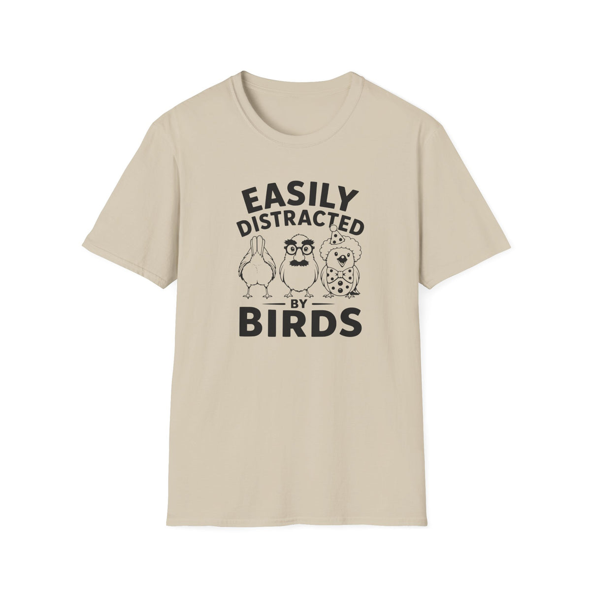 Easily Distracted By Birds T-Shirt