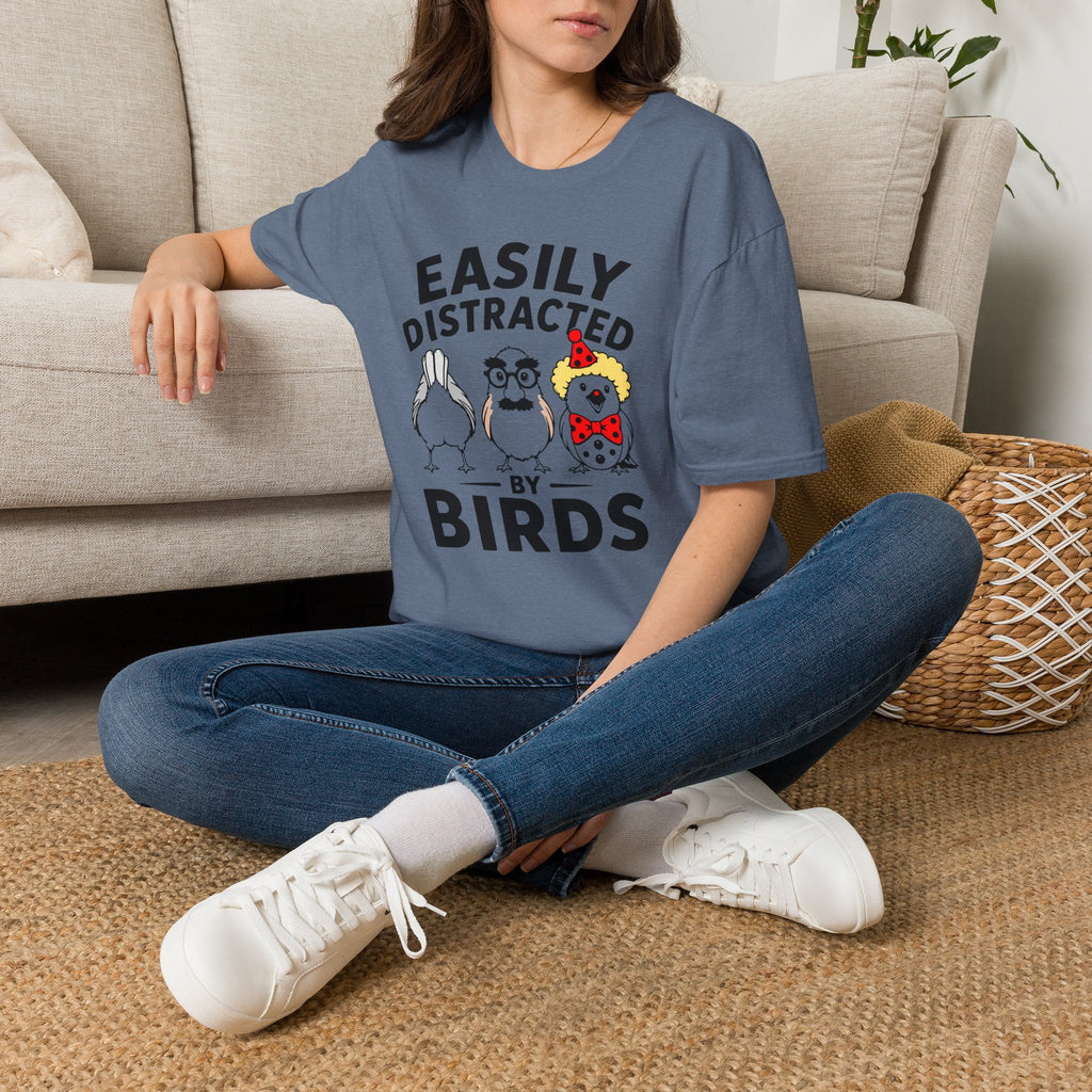 Easily Distracted By Birds T-Shirt