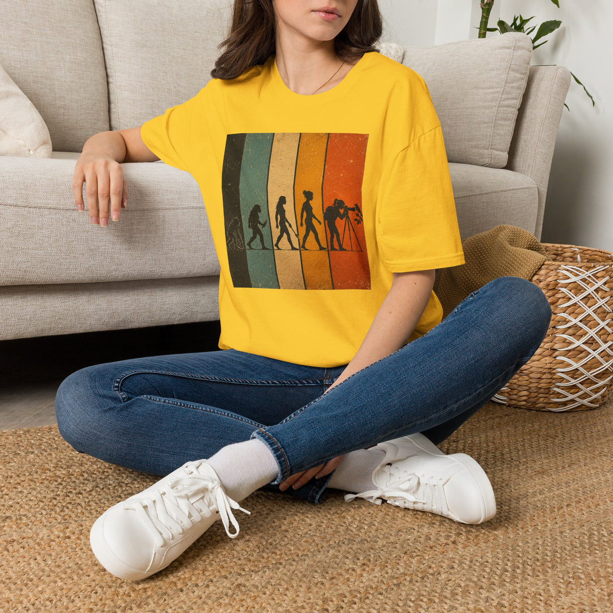 Evolution of a Woman Photographer T-Shirt