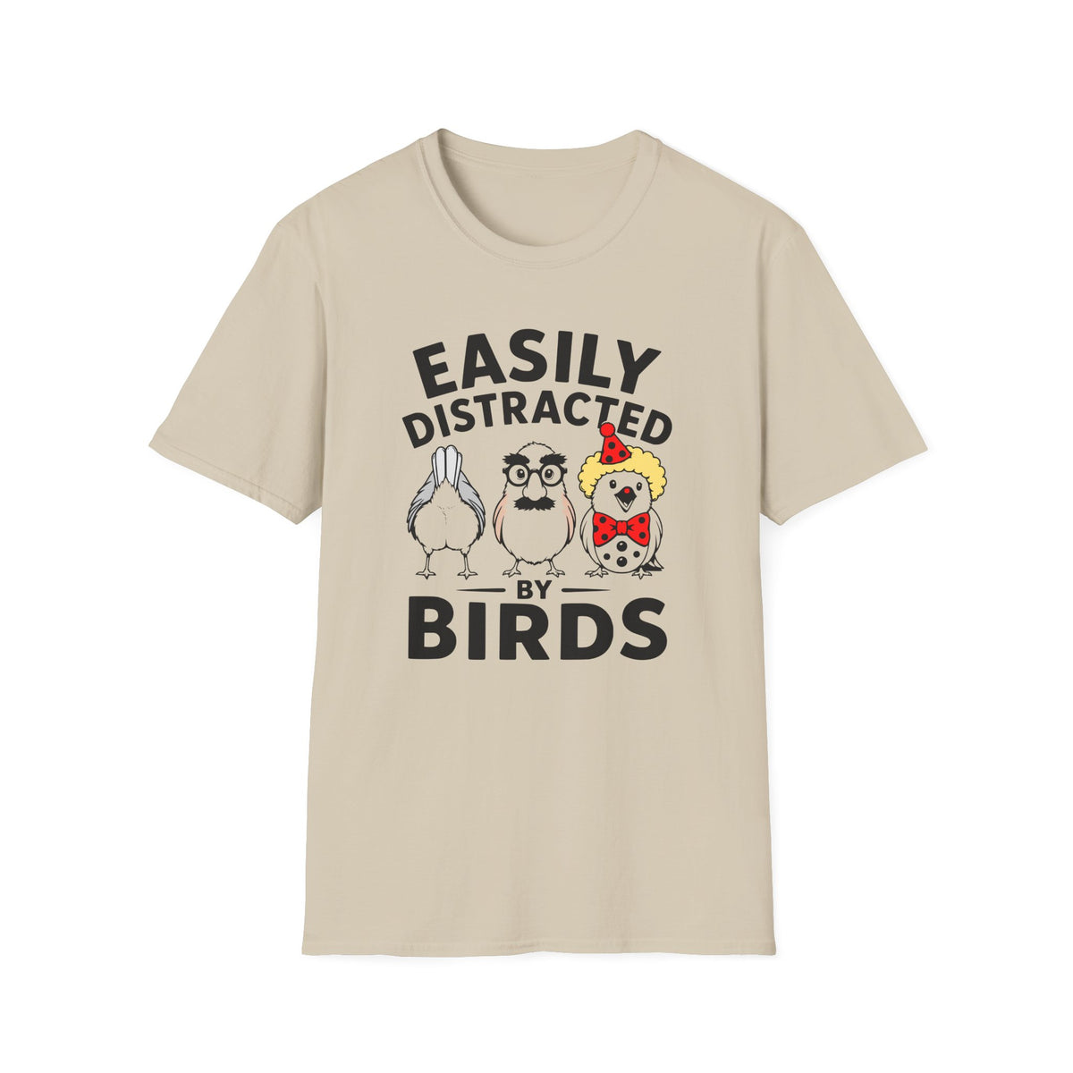 Easily Distracted By Birds T-Shirt