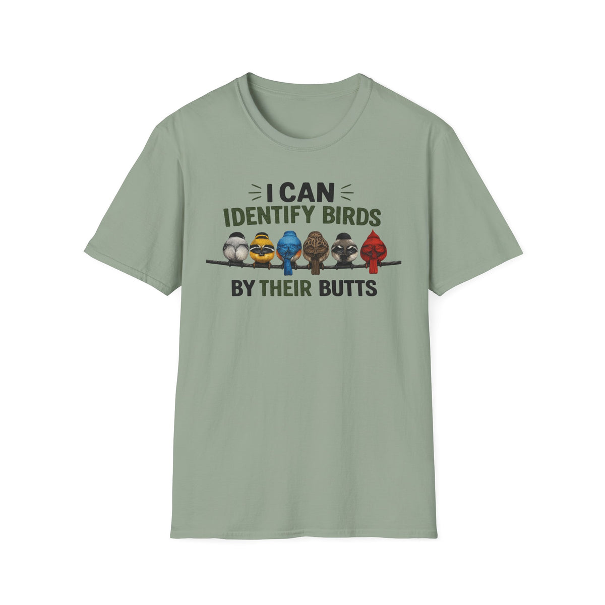 I Can Identify Birds By Their Butts T-Shirt