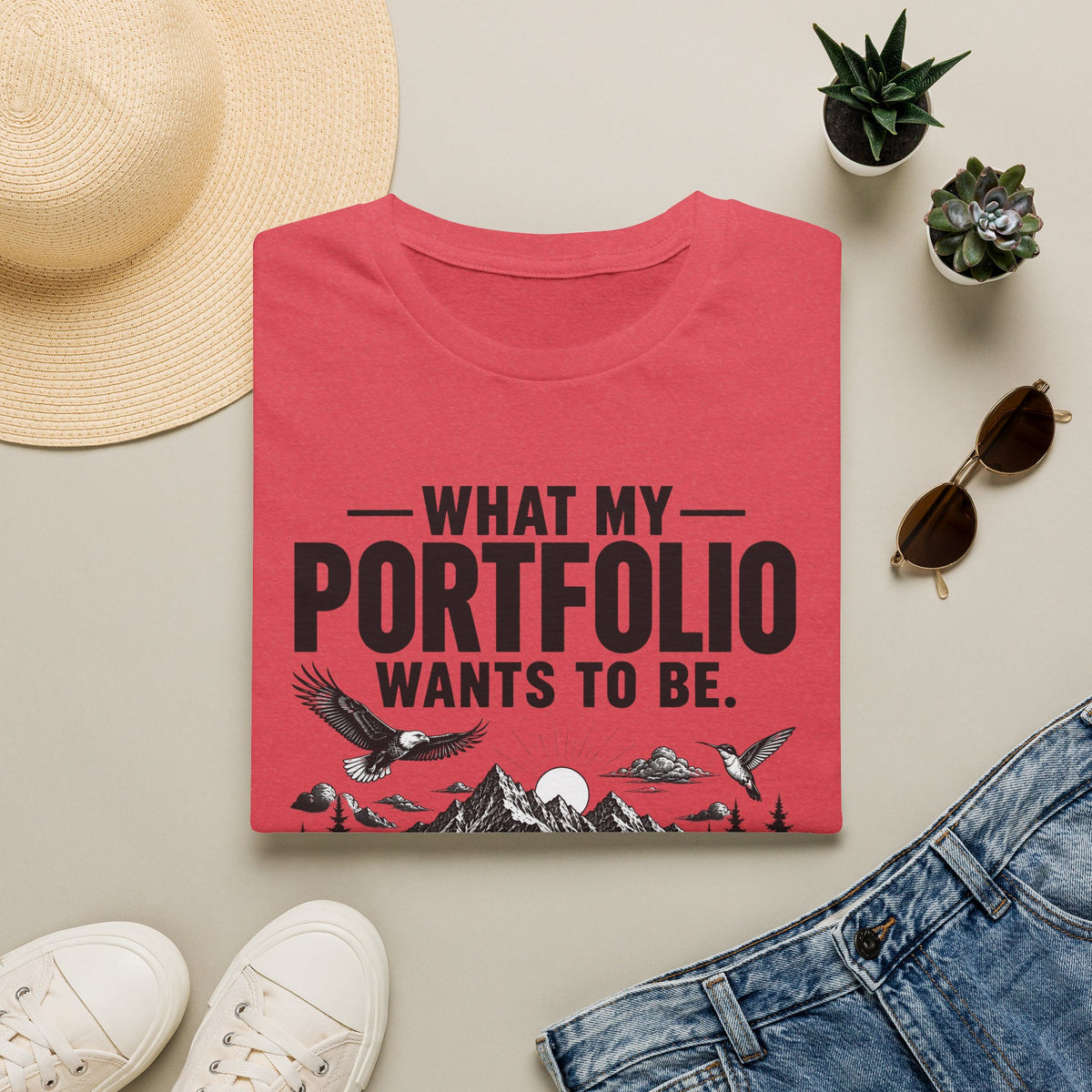 What My Portfolio Wants To Be T-Shirt