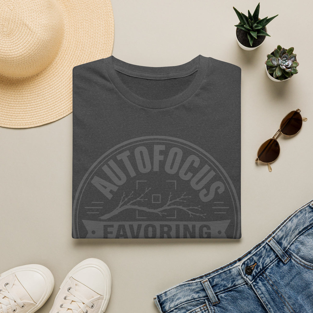 Autofocus:T-Shirt Favoring Tree Branches Since 1977