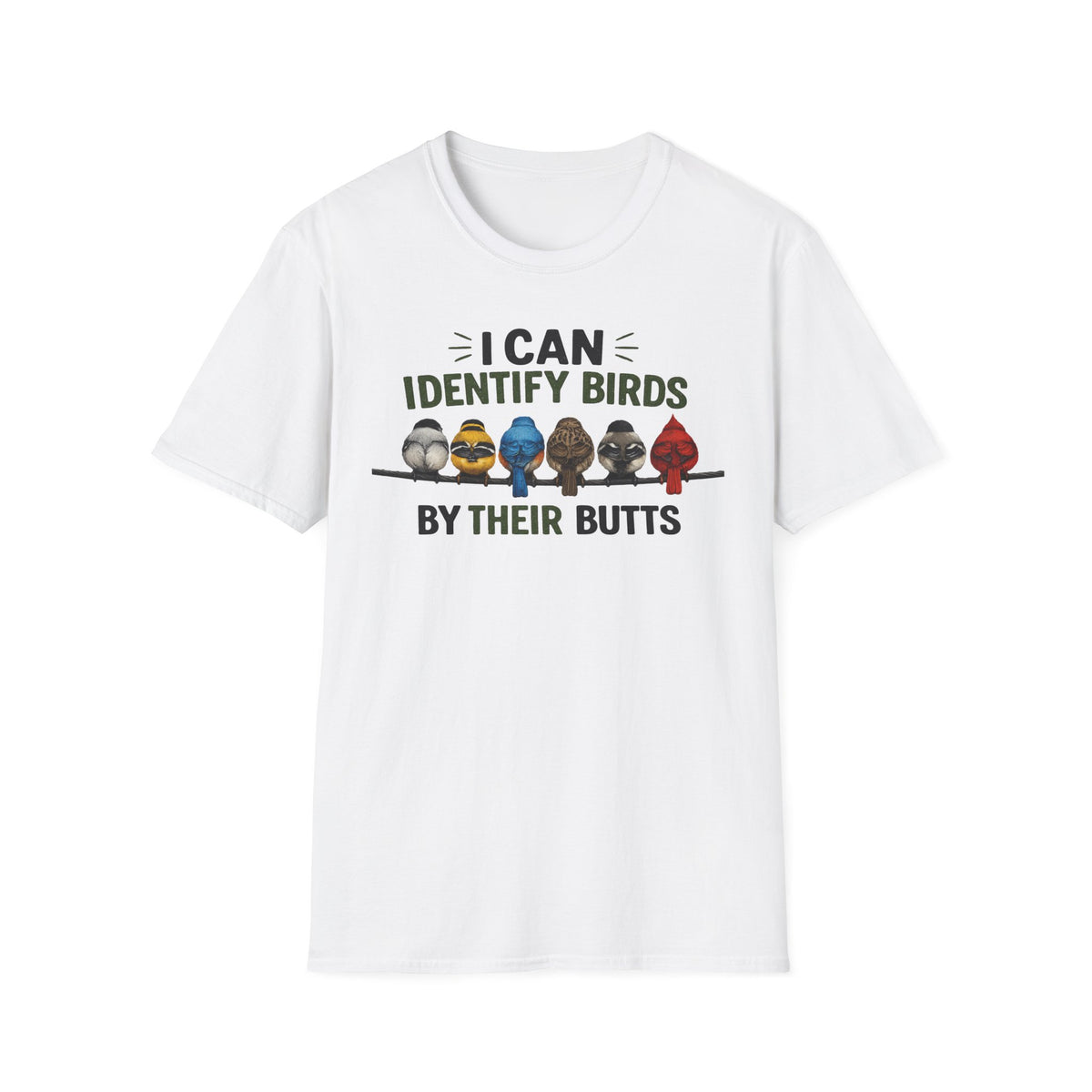 I Can Identify Birds By Their Butts T-Shirt