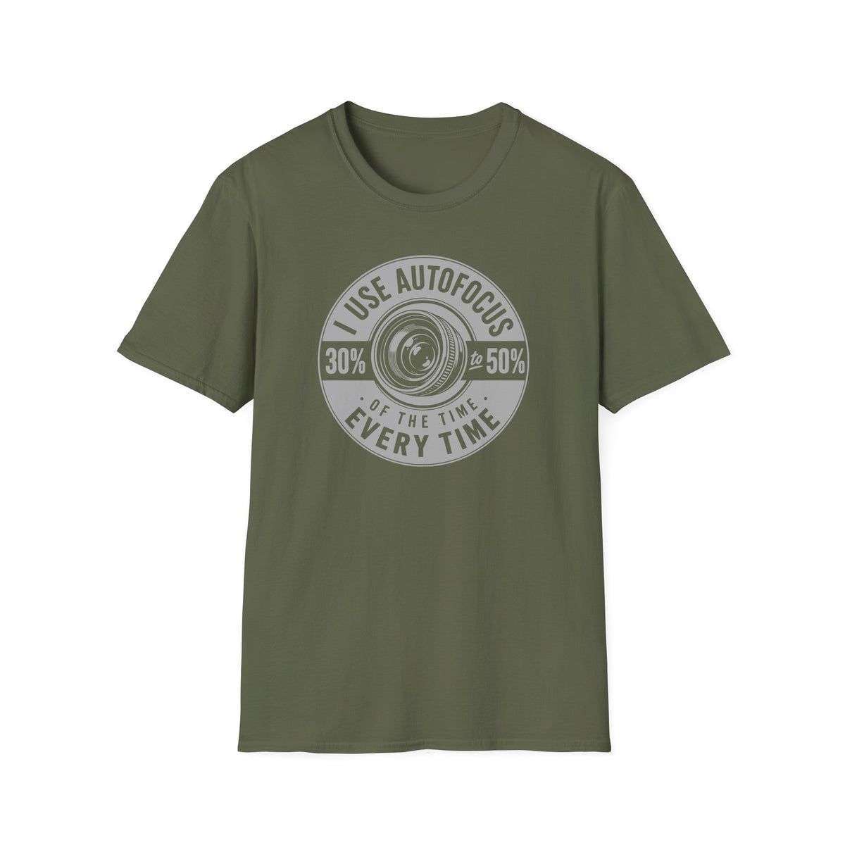 I Use Autofocus Every Time  T-Shirt
