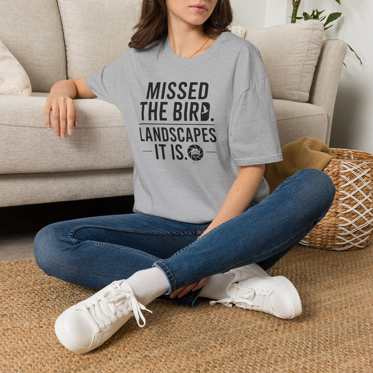 Missed the Bird - Landscape It Is  T-Shirt