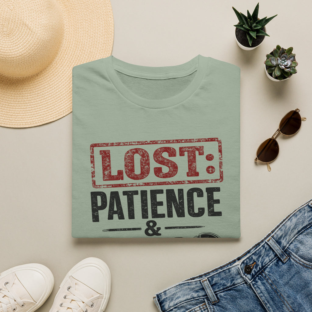 LOST: Patience and Lens Cap Last Seen Together T-Shirt