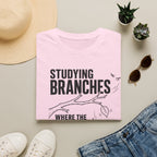 Studying Branches Where the Bird Had Been T-Shirt