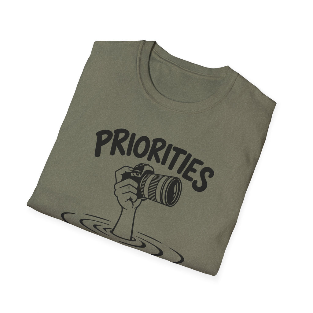 Priorities Under Water  T-Shirt