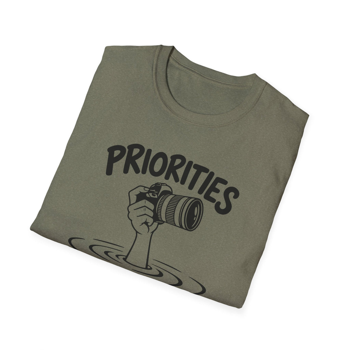 Priorities Under Water  T-Shirt