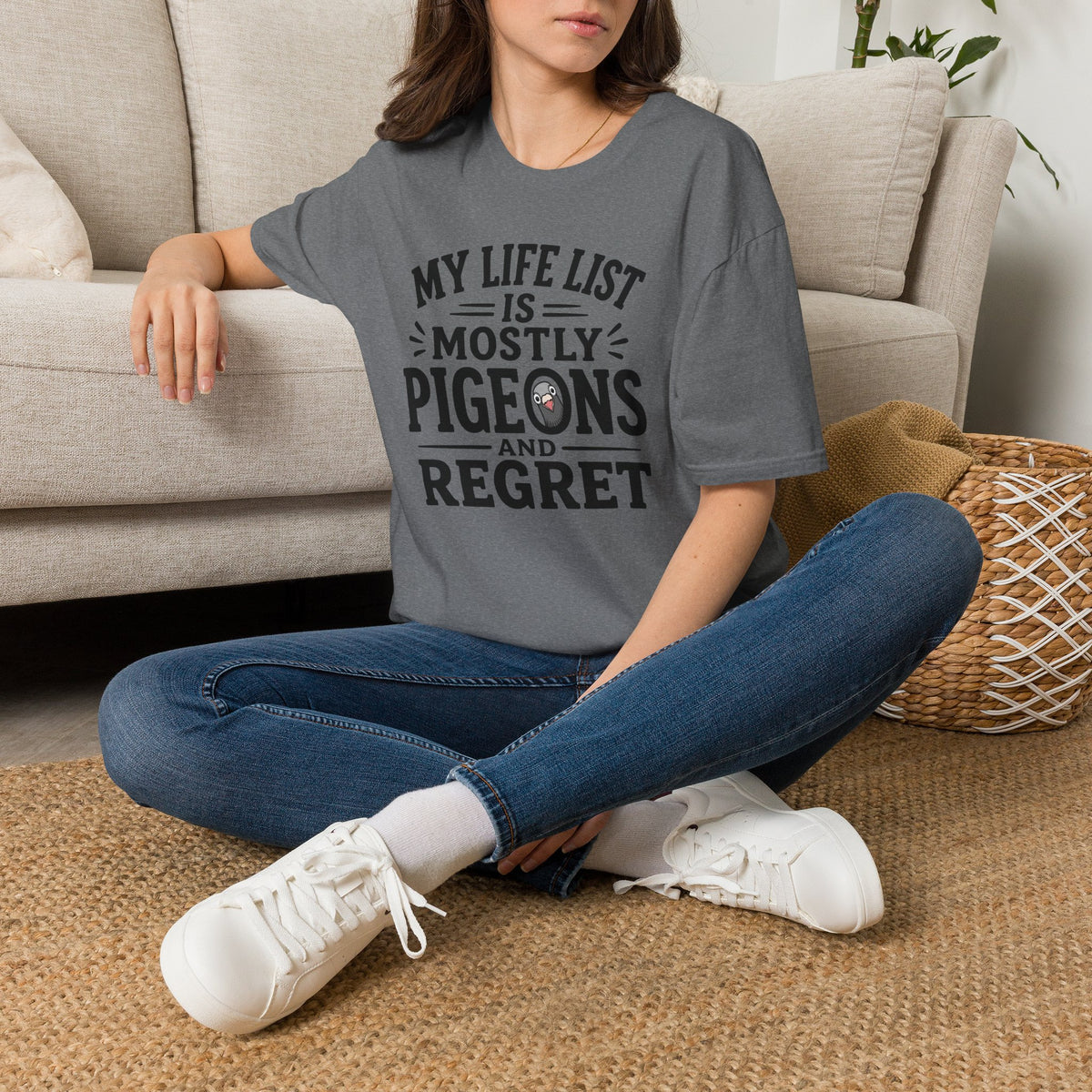 My Life is Mostly Pigeons and Regret T-Shirt