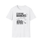 Studying Branches Where the Bird Had Been T-Shirt