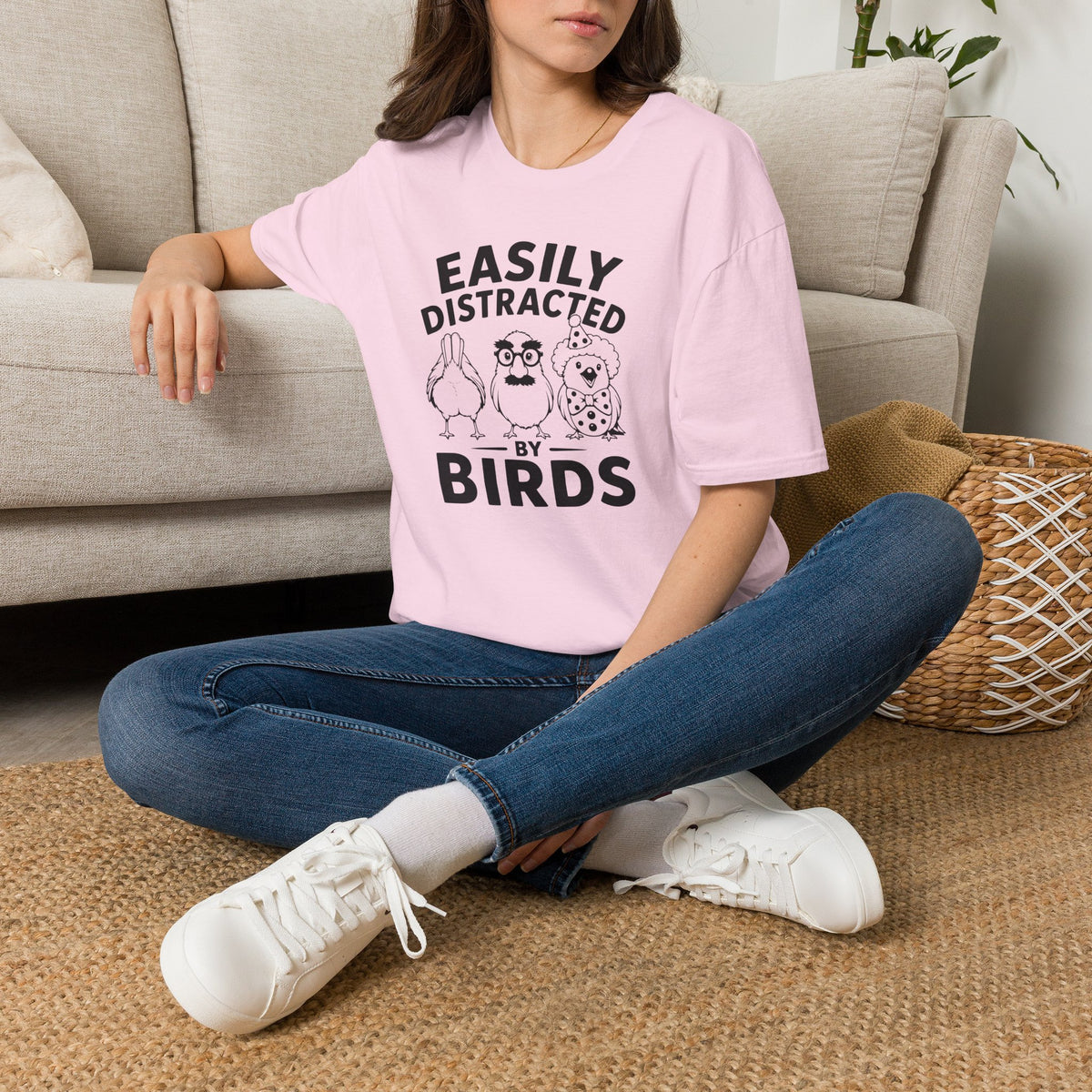 Easily Distracted By Birds T-Shirt