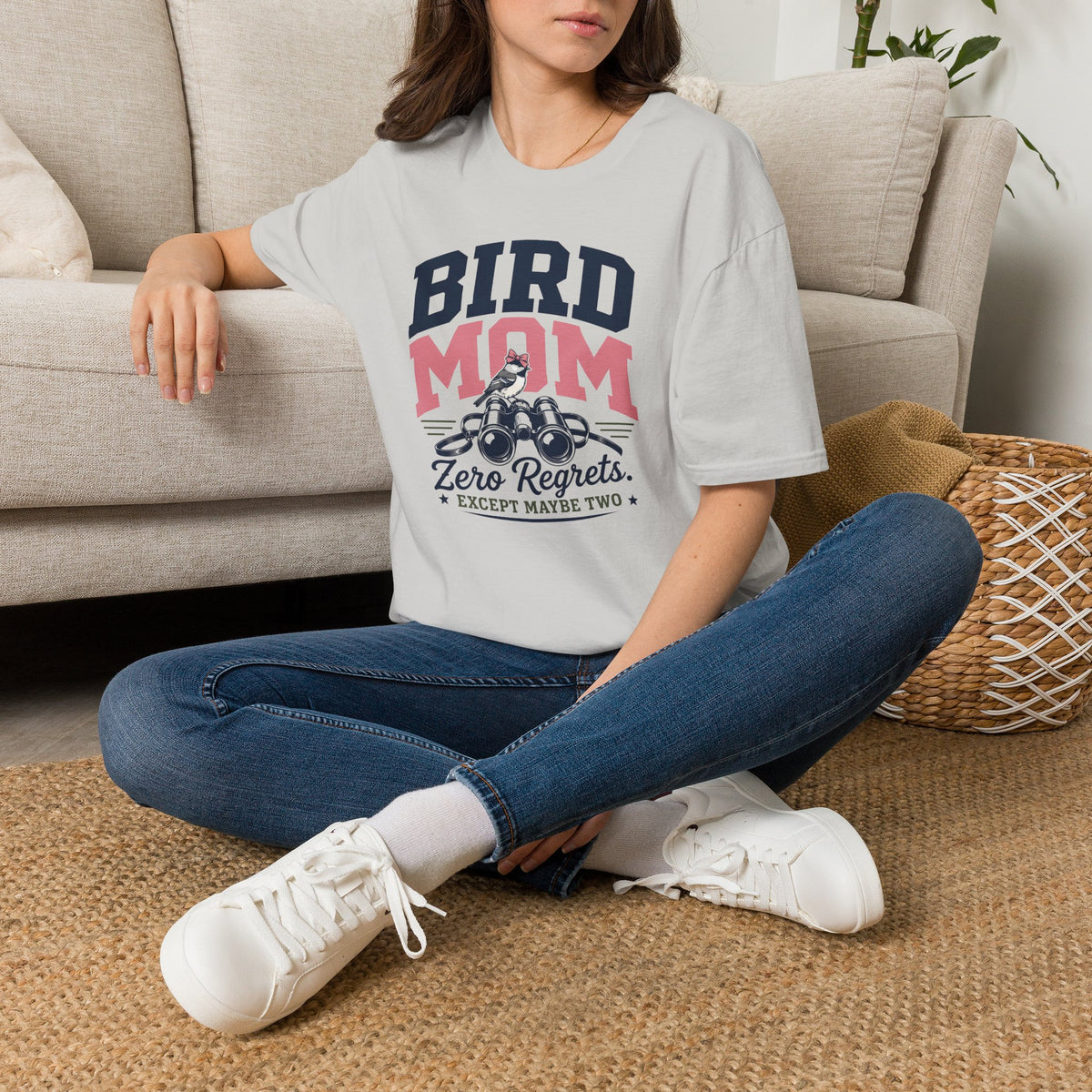 Bird Mom Zero Regrets T-Shirt
