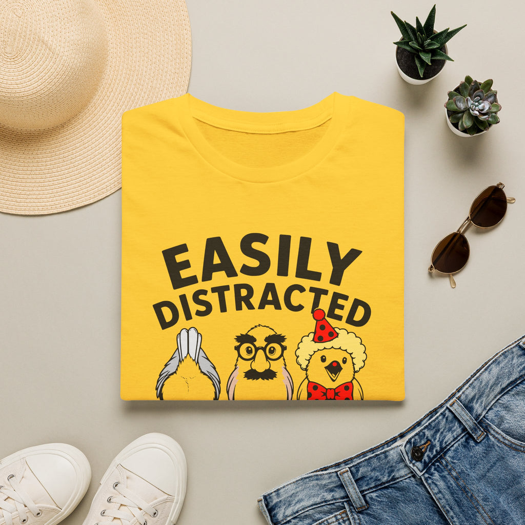 Easily Distracted By Birds T-Shirt