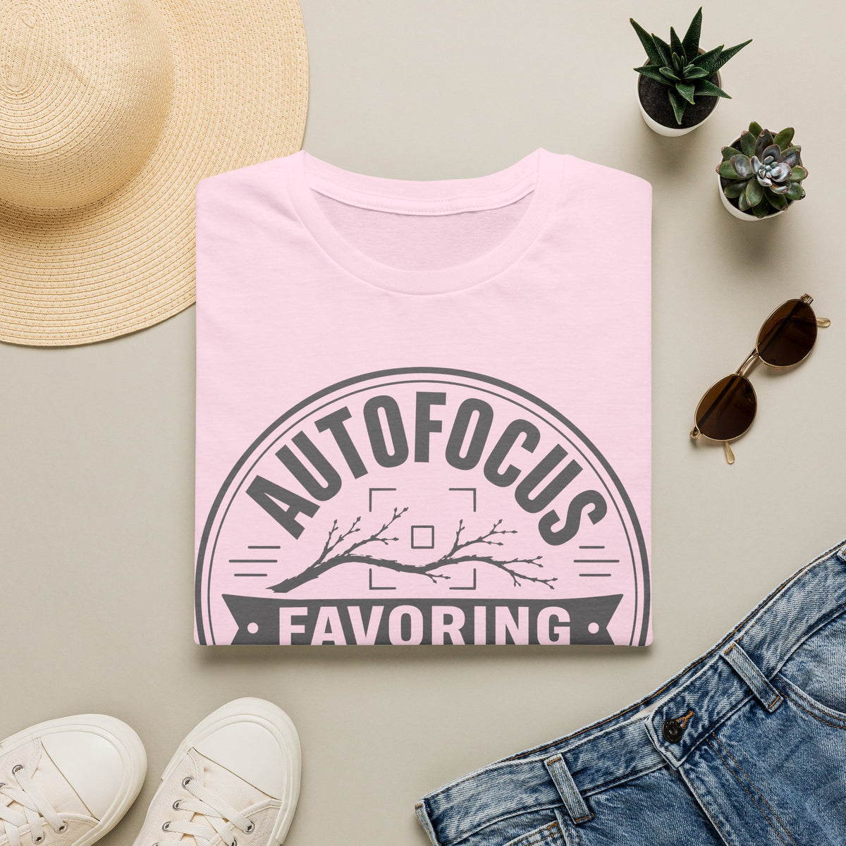Autofocus:T-Shirt Favoring Tree Branches Since 1977