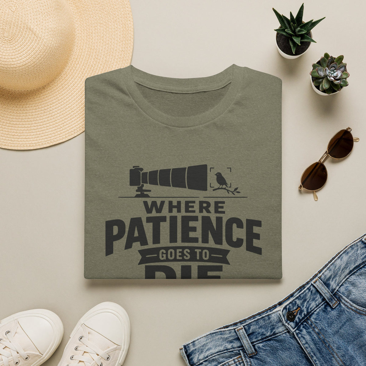 Where Patience Goes to Die T-Shirt