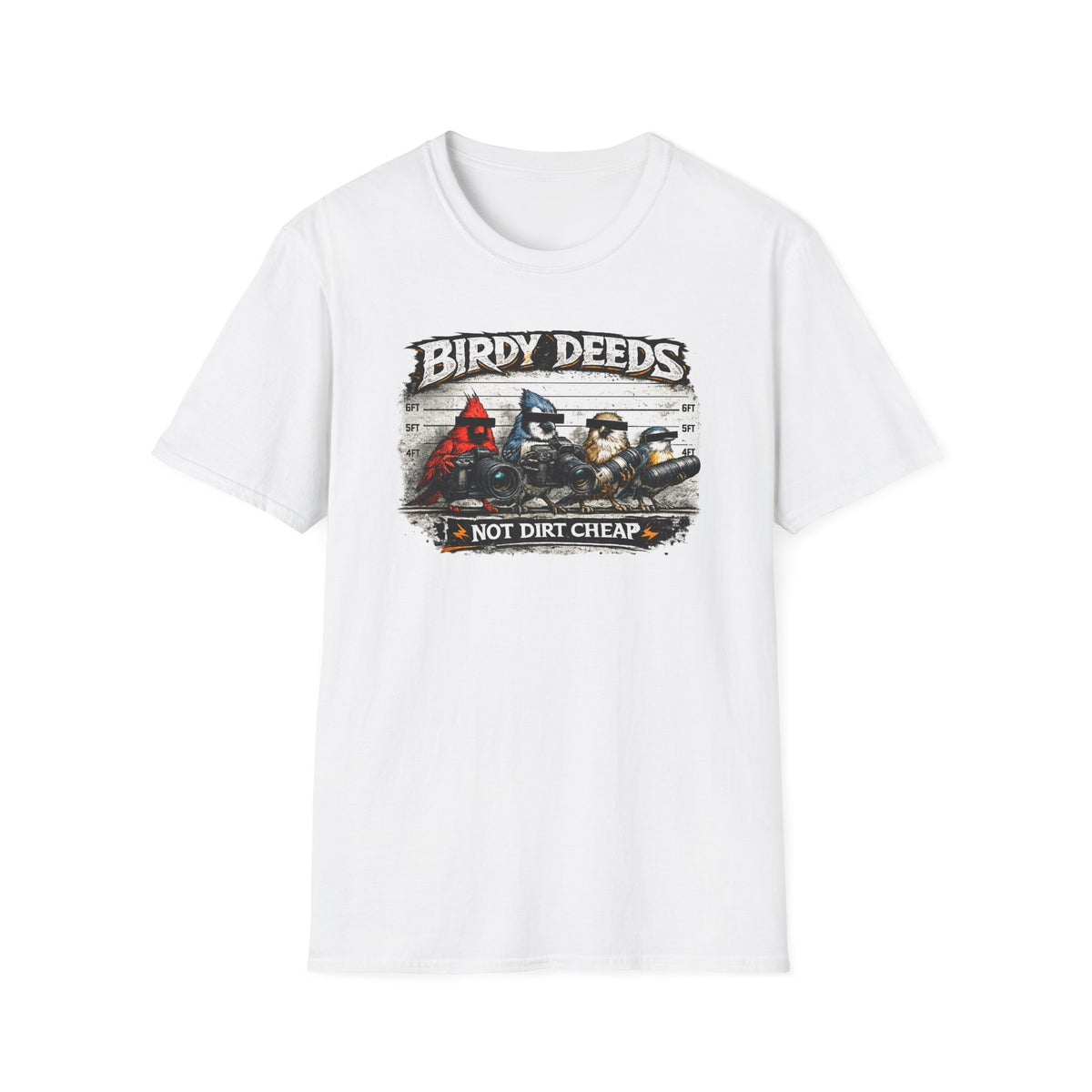Birdy Deeds Not Dirt Cheap T-Shirt