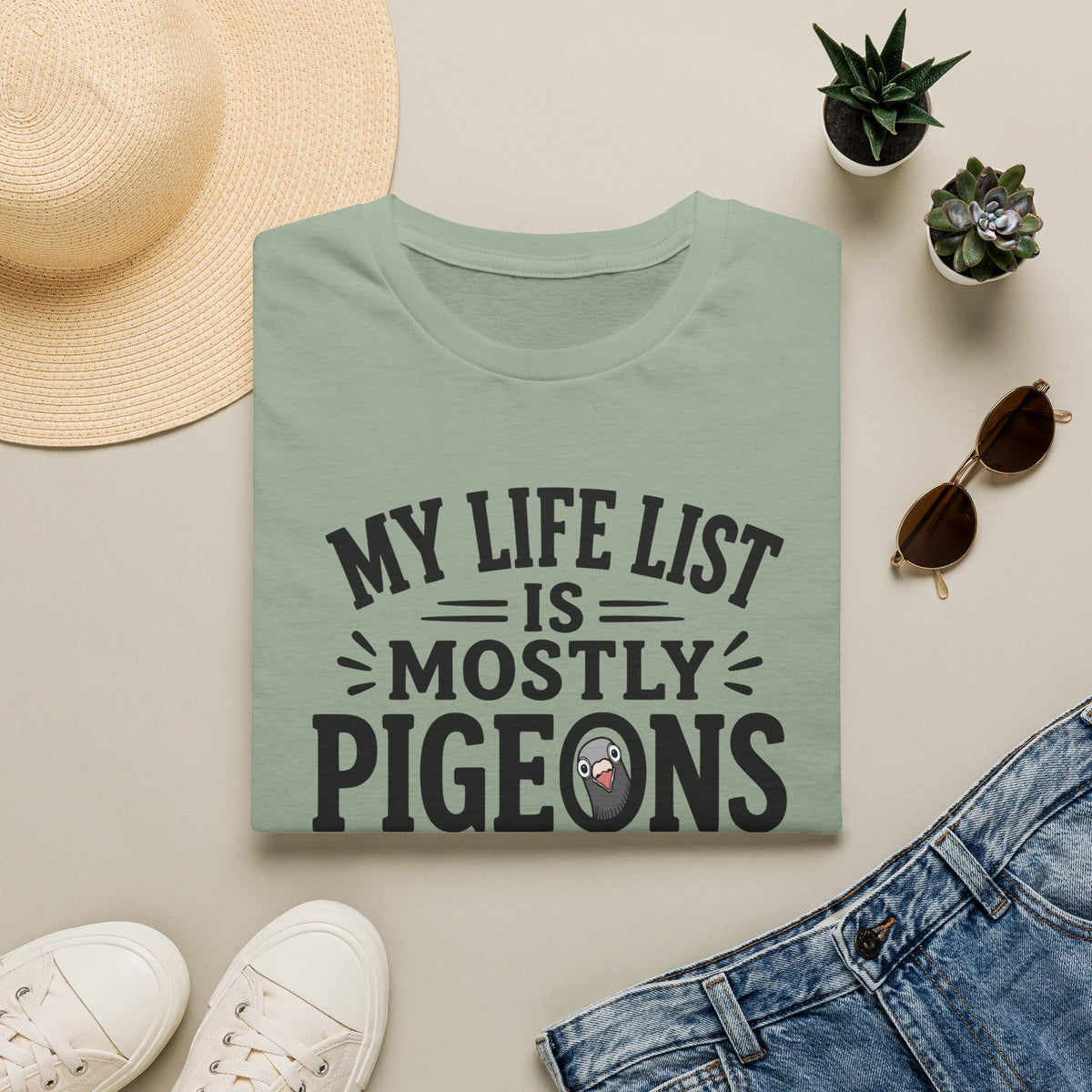 My Life is Mostly Pigeons and Regret T-Shirt