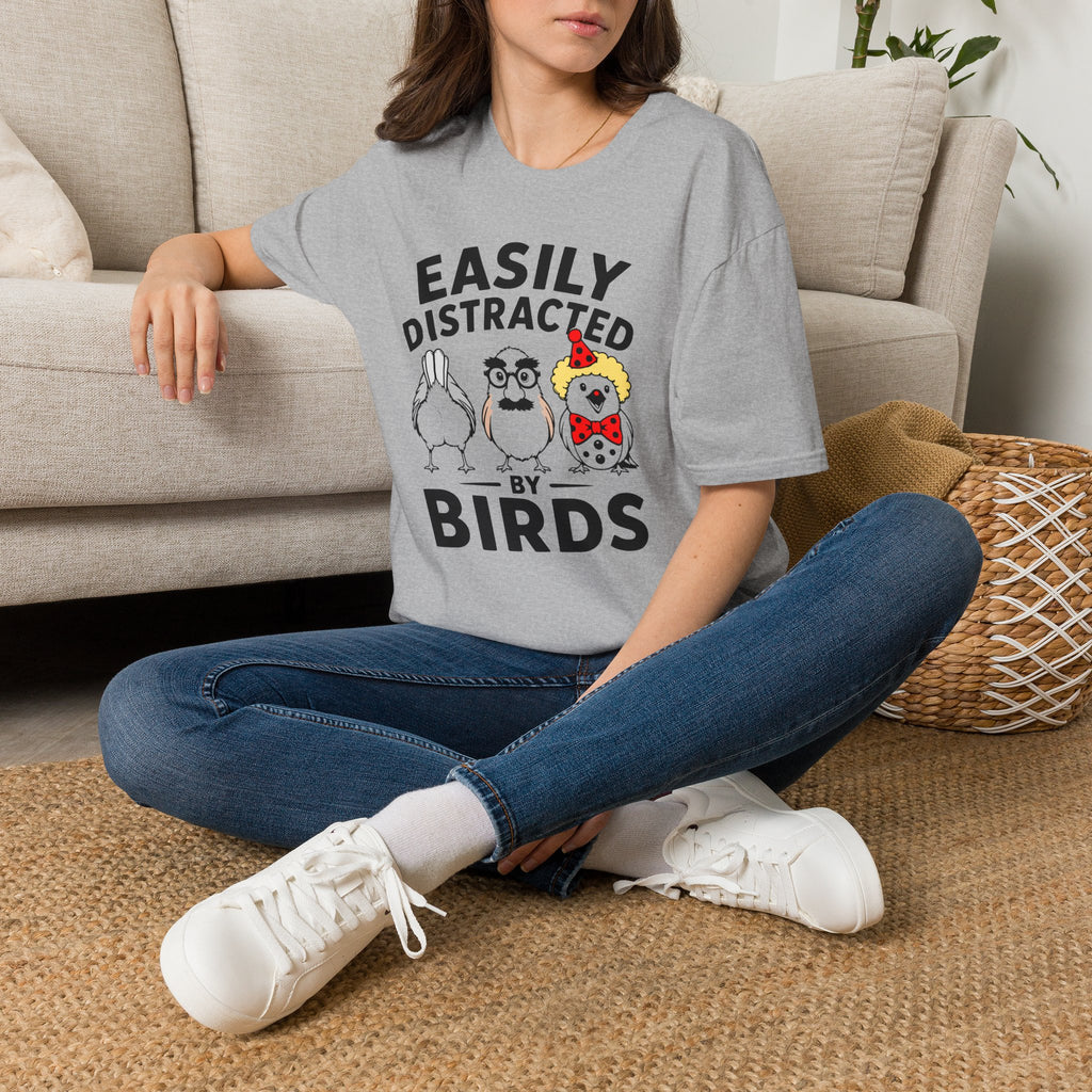 Easily Distracted By Birds T-Shirt