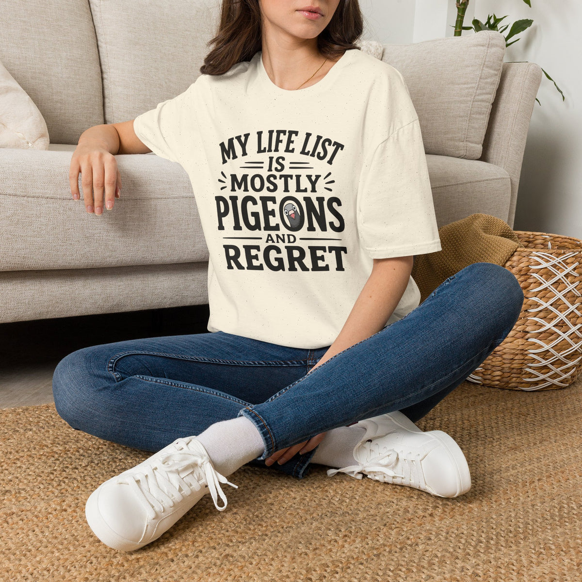 My Life is Mostly Pigeons and Regret T-Shirt