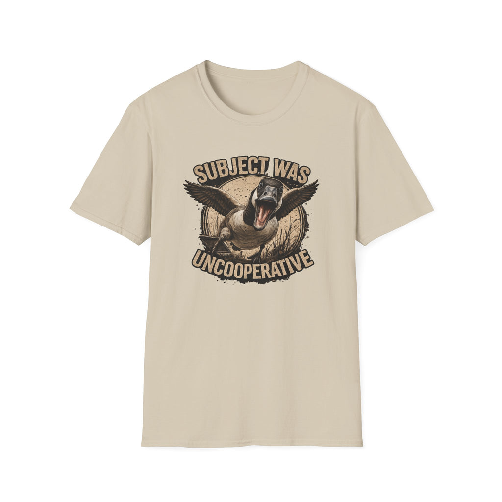 Subject Was Uncooperative T-Shirt