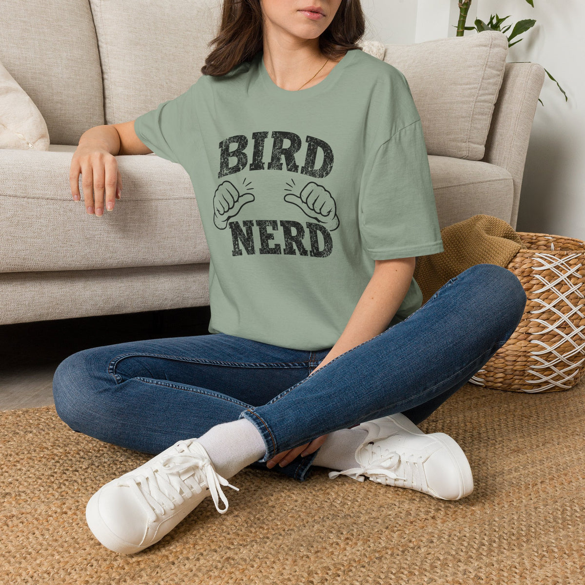 Bird Nerd Thumbs T-Shirt