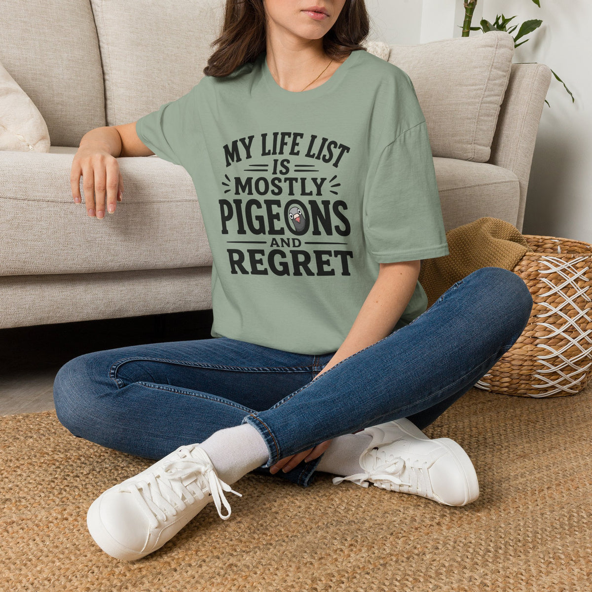 My Life is Mostly Pigeons and Regret T-Shirt