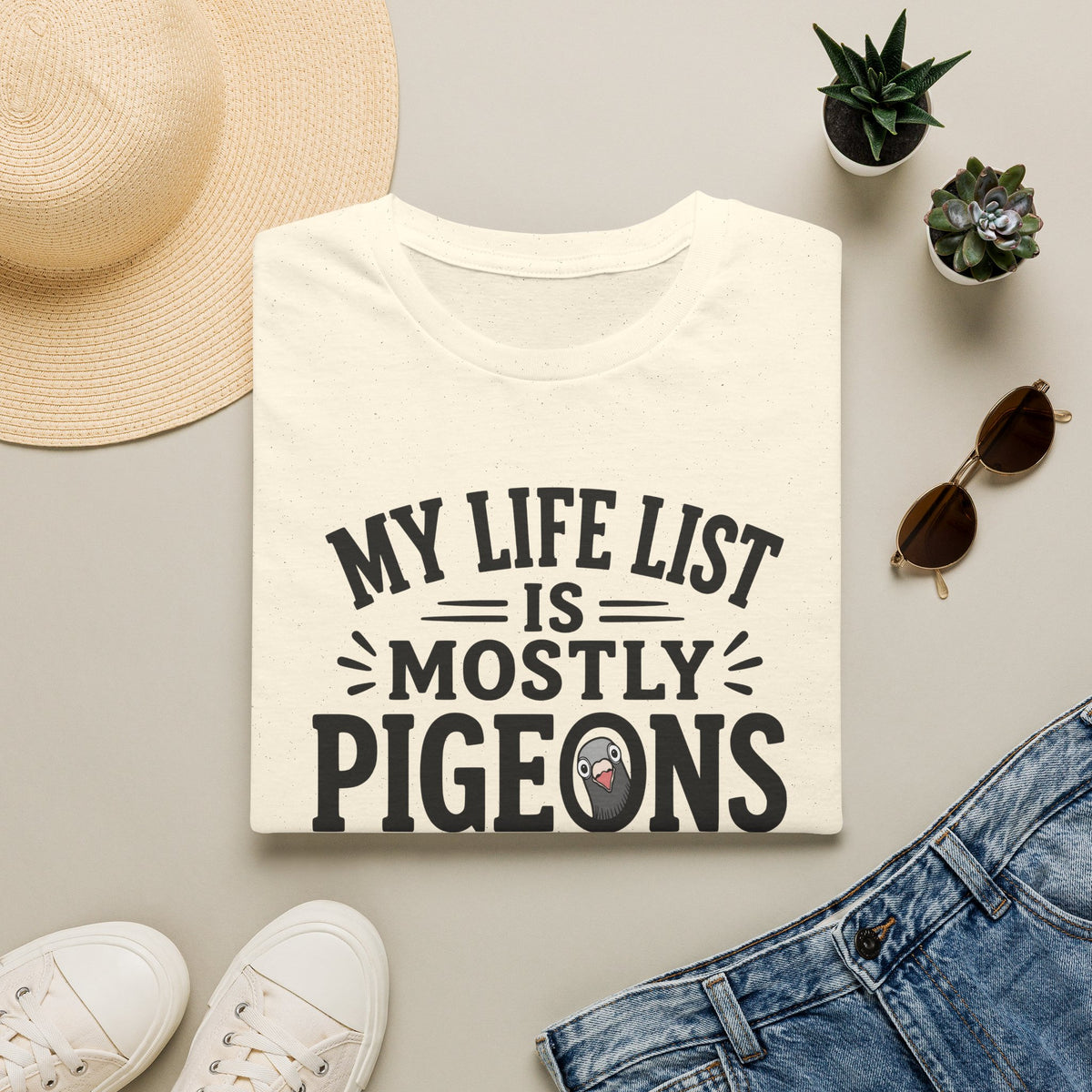 My Life is Mostly Pigeons and Regret T-Shirt